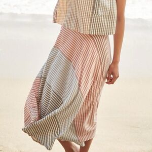 Rachel Pally Tamar Skirt - Ombré Check